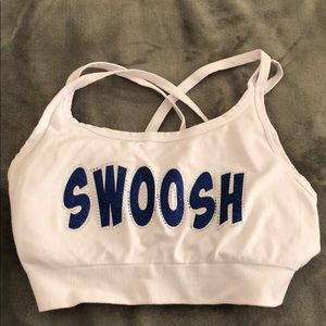 Swooshcats sports bra